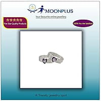 Silver Toe ring, Metti with Enamel Design