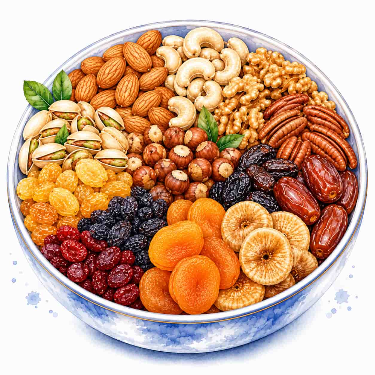 dry fruits, nuts and seeds category icon