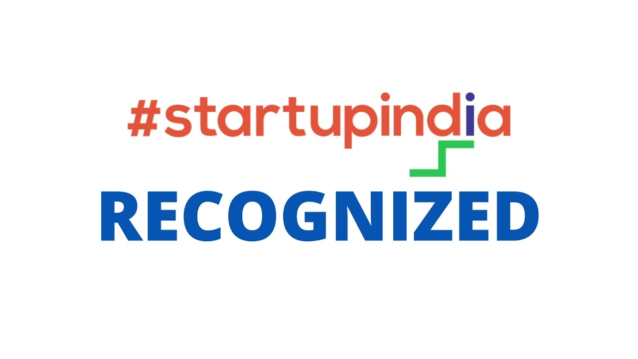 Startup India recognition logo Startup India recognition logo