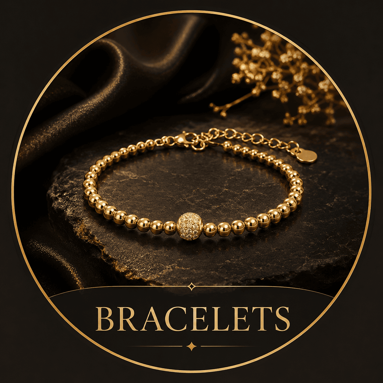 Gold bracelet category image for SVETARA bracelets collection